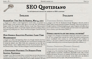 Home page di SEO Quotidiano