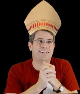 Matt Cutts in atteggiamento di preghiera